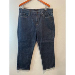 Talbots Dark Wash Straight Leg Jeans